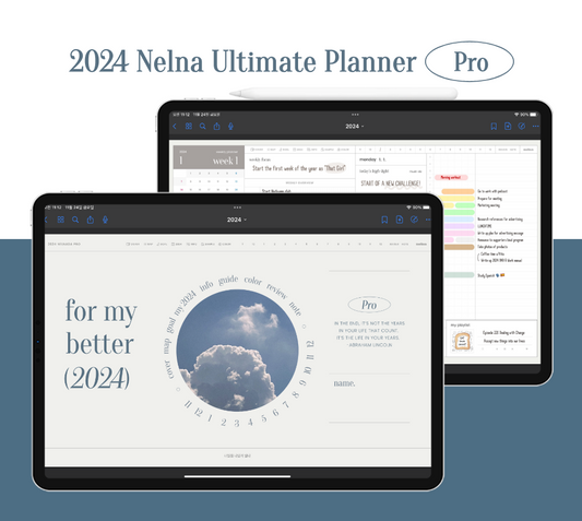 2024 Nelna Ultimate Digital Planner : PRO