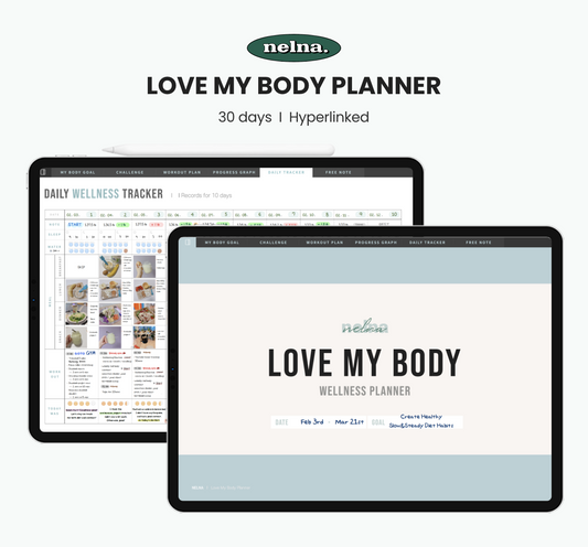 [Diet Tracker] Love My Body Planner