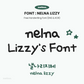 [free font] Nelna Lizzy - Handwritten Font