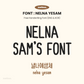 [free font] Nelna Yesam - Handwritten Font